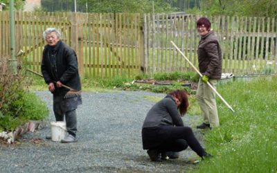 Frühjahrsputz im Rittergut Kleingera am 03.05.2014